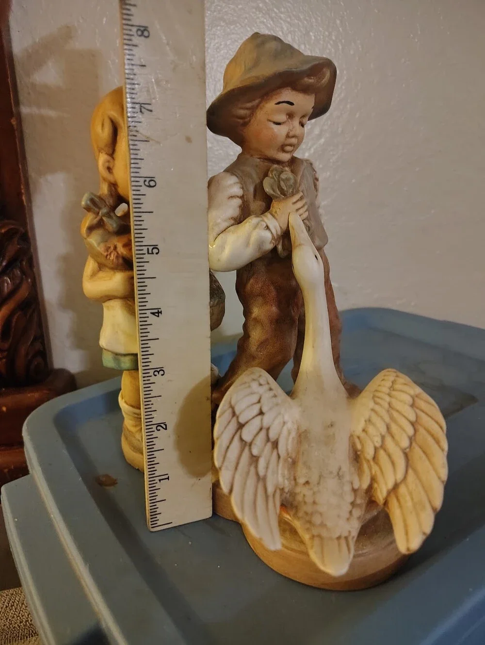 Charming Vintage 70's-80's Holland Mold Hand-Painted Ceramic Figurine Set! 🌾🦆